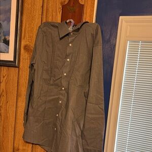 Stafford Easy-Care Gray Shirt
